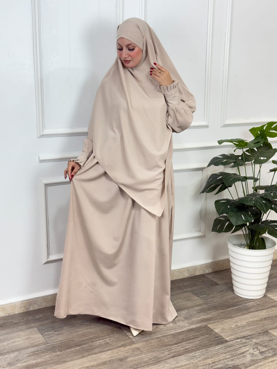 حجاب مع اسدال الاكثر طلبا